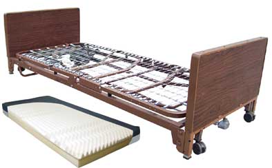 Low Fixed Position Manual Hospital Bed Package-GKP-0011LTTUF
