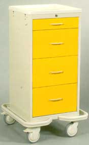 4 Drawer Mini Tower Isolation Cart-Y-034-TAM