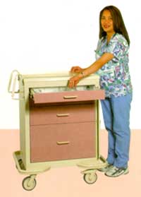 4 Drawer Emergency Cart-M-424