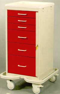 6 Drawer Mini Tower w/ Breakaway Lock-R-036TCM