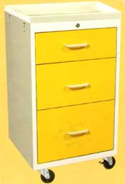 3 Drawer Mini Isolation Cart-Y-423-CMM