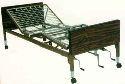 Manual Bed, 3 Cranks-TB10RVE