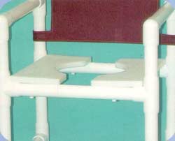 Flat Plastic Split Seat Shower Chair-617CSIPU