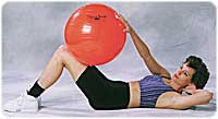 Exercise Balls Red 55cm-MillikenSPO100-55-mse