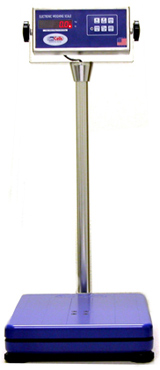 TBS Series Digital Column Weighing Scales - 100 lbs. Capacity-001SBT