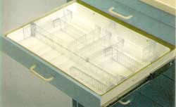 Full Drawer Tray w/ 7 Dividers, 18 Ampule Holders-7-HMT