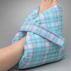 Pastel Plaid Heel Pillow-5116PSY