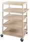 Five Shelf Banquet Carts - 4