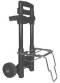Wheeled Cart for Transport of Portable O2 Concentrator