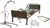 Hoyer Lift & Ultra Light Semi Electric Hospital Bed Package%>