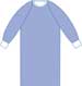 Aurora Gown Fabric Non Reinforced Raglan Sleeve Large-1082PJNYDMD