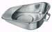 Stainless Steel Fracture Bedpan 11 7/8 L x 9 1/2 W x 2 7/8 H-ZR32T50DNYDMD