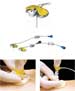 Huber LiftLoc Safety Wing Infusion Set 19 Gauge x 1 in. Long 8 in. Tubing-0191010SIHSMD