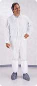 Classic Spunbound Coveralls Large Elastic Wrist and Ankle Latex-Free%>