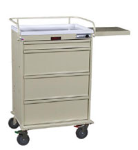 Value Line Punchcard Medication Cart with Key Lock-CPM082LVHRF