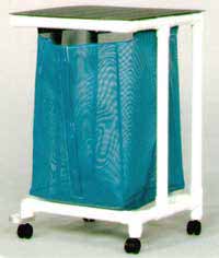 Jumbo Single Linen Hamper w/Footpedals-PF-1HJ-LVIPU