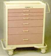 Aluminum Wide Cart w/ Push Button Lock-M-A036-TIW