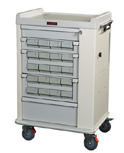 Optimal 20 Bin Standard Medication Cassette Cart-SC61LAHRF