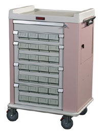 28 Bin Standard Medication Cassette Cart-SC82LAHRF