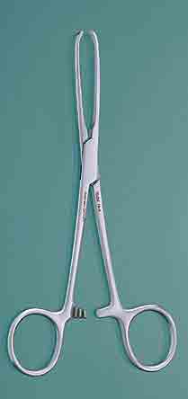 Allis Tissue Forceps, 6 in w/Double Row of Non-Traumatic Teeth-860-165FSI