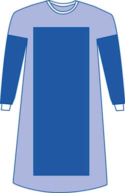 Aurora Poly Reinforced Raglin Sleeve Large 45 in. 114 cm-7082PJNYDMD