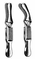 Dieffenbach Serrefines. Straight. 1-1/2 in-604-302FSI