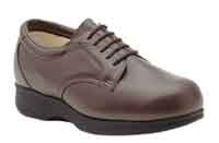 Conform Footwear Diabetic shoe - Brown Lace-up-MSEStyle1271-mse