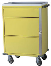 E-Series Cart 30-inch Cabinet 3 Drawers with Breakaway Lock-B3-03EHRF