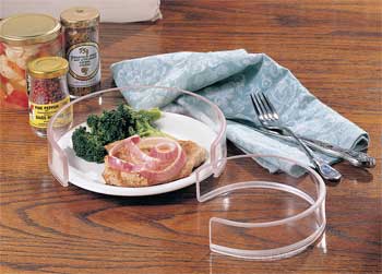 Invisible Food Guard For 6 to 7 1/2 in. Plates%>