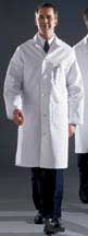 Men's Premium Full Length Cotton Lab Coat with Knot Buttons-713MD