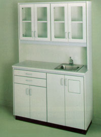 Free-Standing Cabinet Unit with Sink-1A-RLGHSM