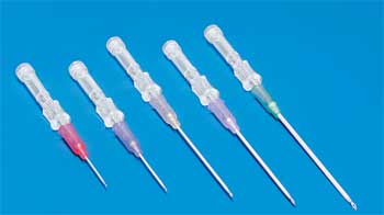 Standard IV Catheters 20 gauge x 1 in. Long%>