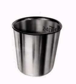 Stainless Steel Graduated Medicine Cups 2 oz.-250DNYDMD