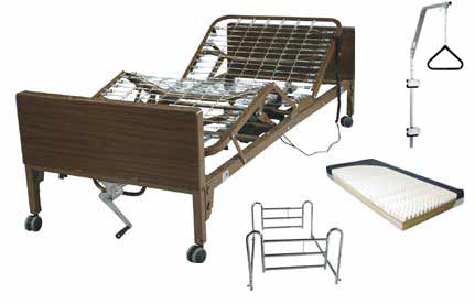 Trapeze Bar & Hospital Bed Package-33051-EZEPARTDRV