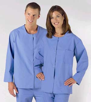 Snap Pajama Top Large-LHXY566MD