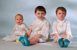Disposable Pediatric Patient Wear Newborn Shirt Short Sleeves-36272NONMD