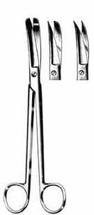 Sims Uterine Scissors 8 in, Curved Sharp/Sharp-510-501FSI