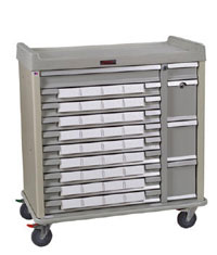 Standard Line Med-Bin Cart with 36 5 in. Bins Standard Package-5NIB63LSHRF