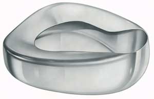 Stainless Steel Conventional Bedpan 13 3/4 L x 11 1/2 W x 4 H-ZR5100T50DNYDMD