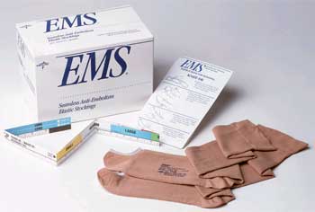 Anti-Embolism Stockings Knee Length Small Regular-P425061SDMMD
