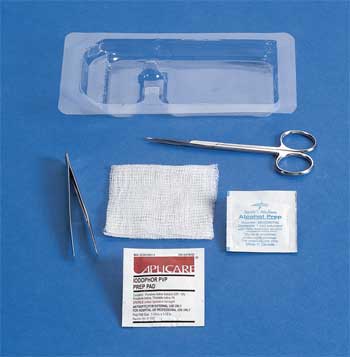 Suture Removal Tray With Metal Iris & Forceps-00907DNYDMD
