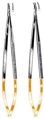 Jacobson Microvascular Needle Holder, 7 in, Straight-031-243FSI