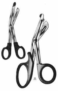 Utility Shears, Coated Handles, 5-1/2 in-400-281FSI