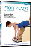 Stott Pilates Split-Pedal Stability Chair with Handles Essential Chair DVD-322455SP