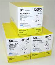 Absorbable Plain Gut Sutures for NP-3 Precision Point Needle