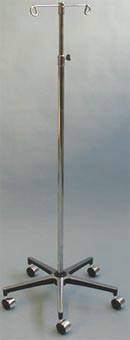 Aluminum IV Infusion Stand