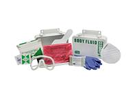 Body Fluid  Spill Clean up Kits in Metal Case