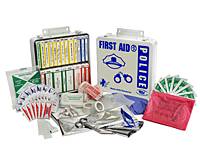 Fire  Police Department Kit in Metal Case