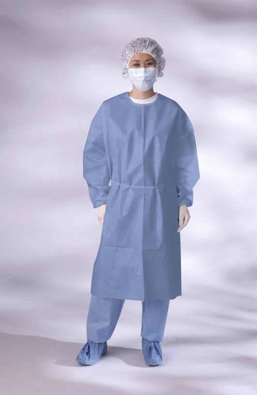 hospital isolation gown