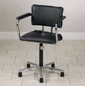 Low-Size Adjustable Whirlpool Chair wo Casters